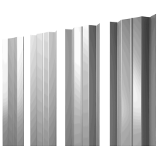 Штакетник М-образный В с прямым резом 0,5 Satin RAL 9003 сигнальный белый