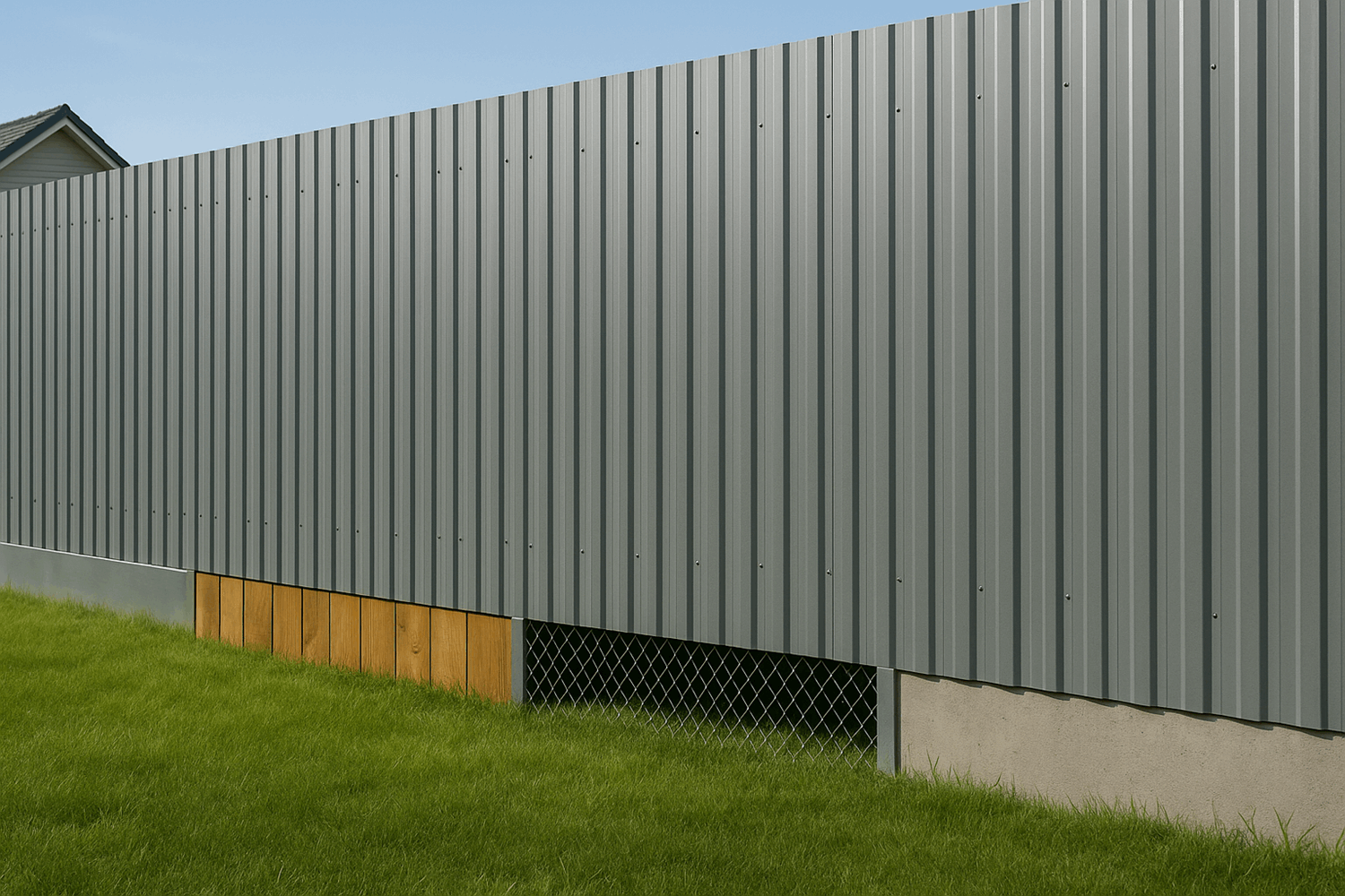 10 проверенных способов закрыть низ забора