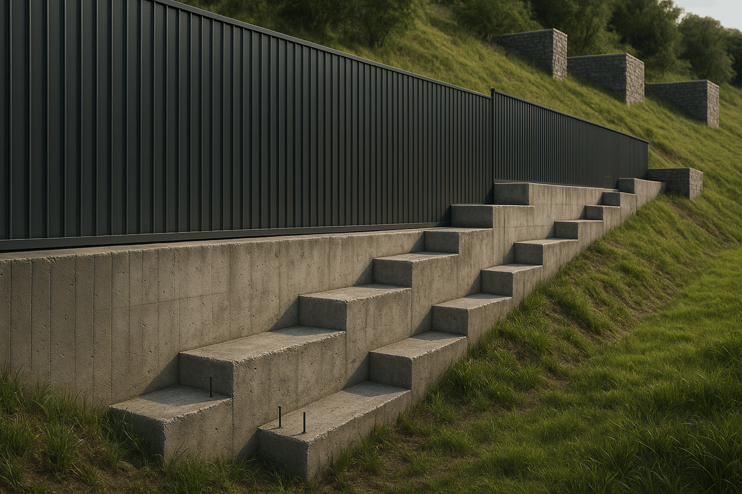  Большой перепад высот и неровный рельеф