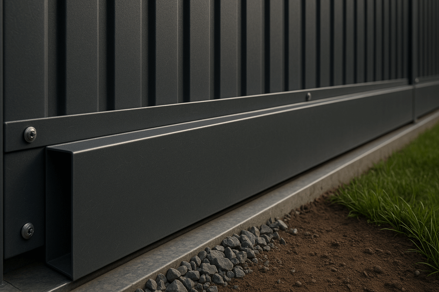  Металлическая полоса с П-образным профилем — аккуратно и долго