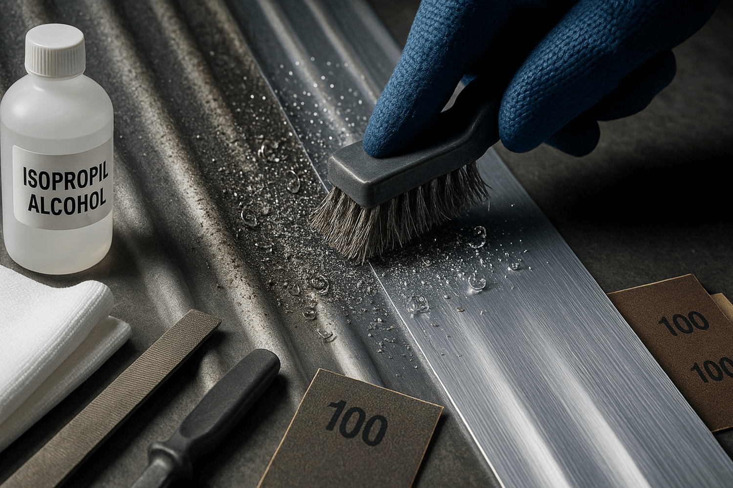  Подготовка поверхности (общий этап для всех способов)