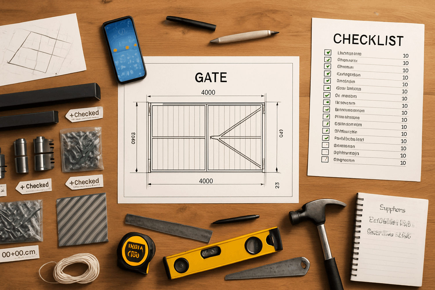 Чек-лист перед началом работ