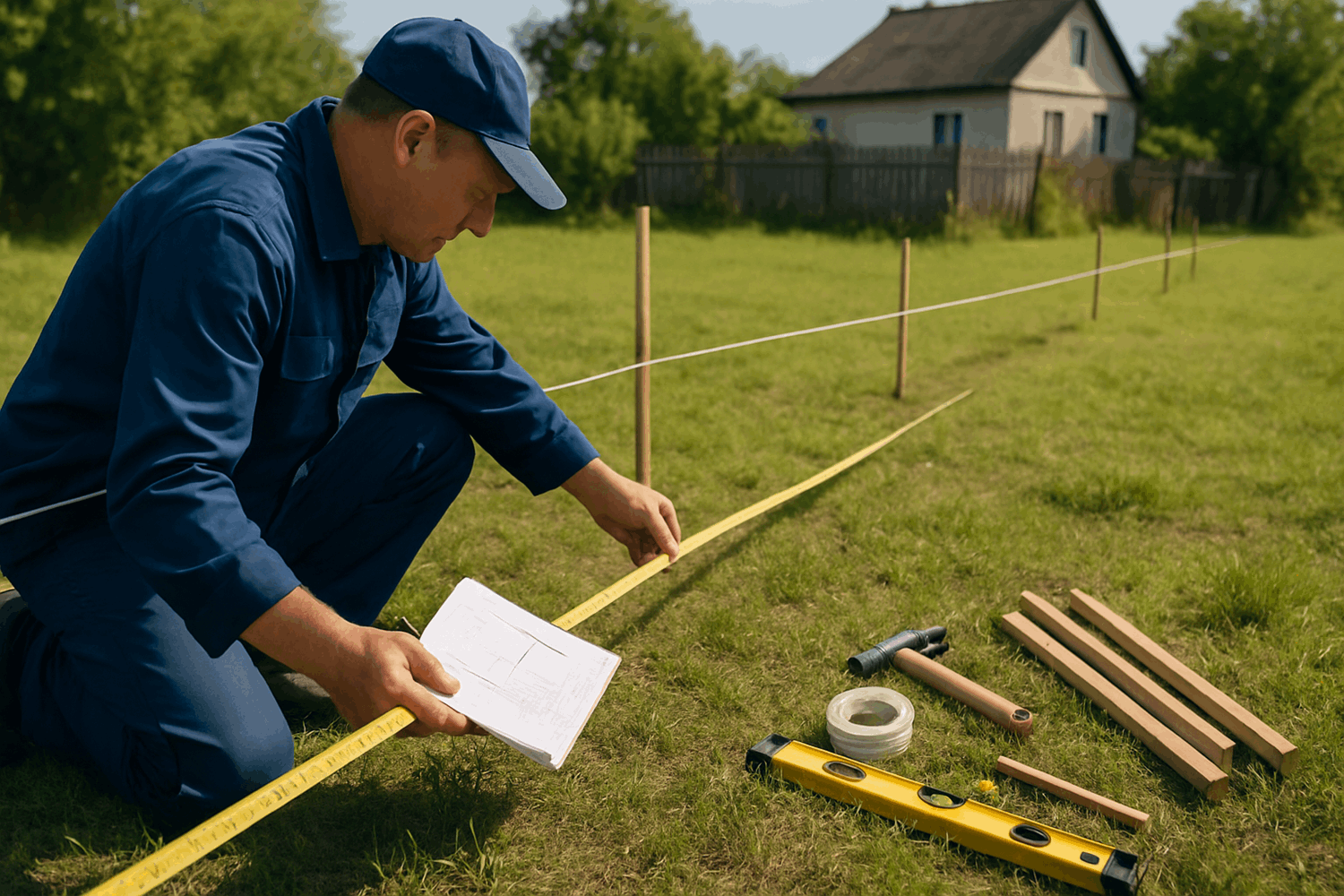  Измерение участка