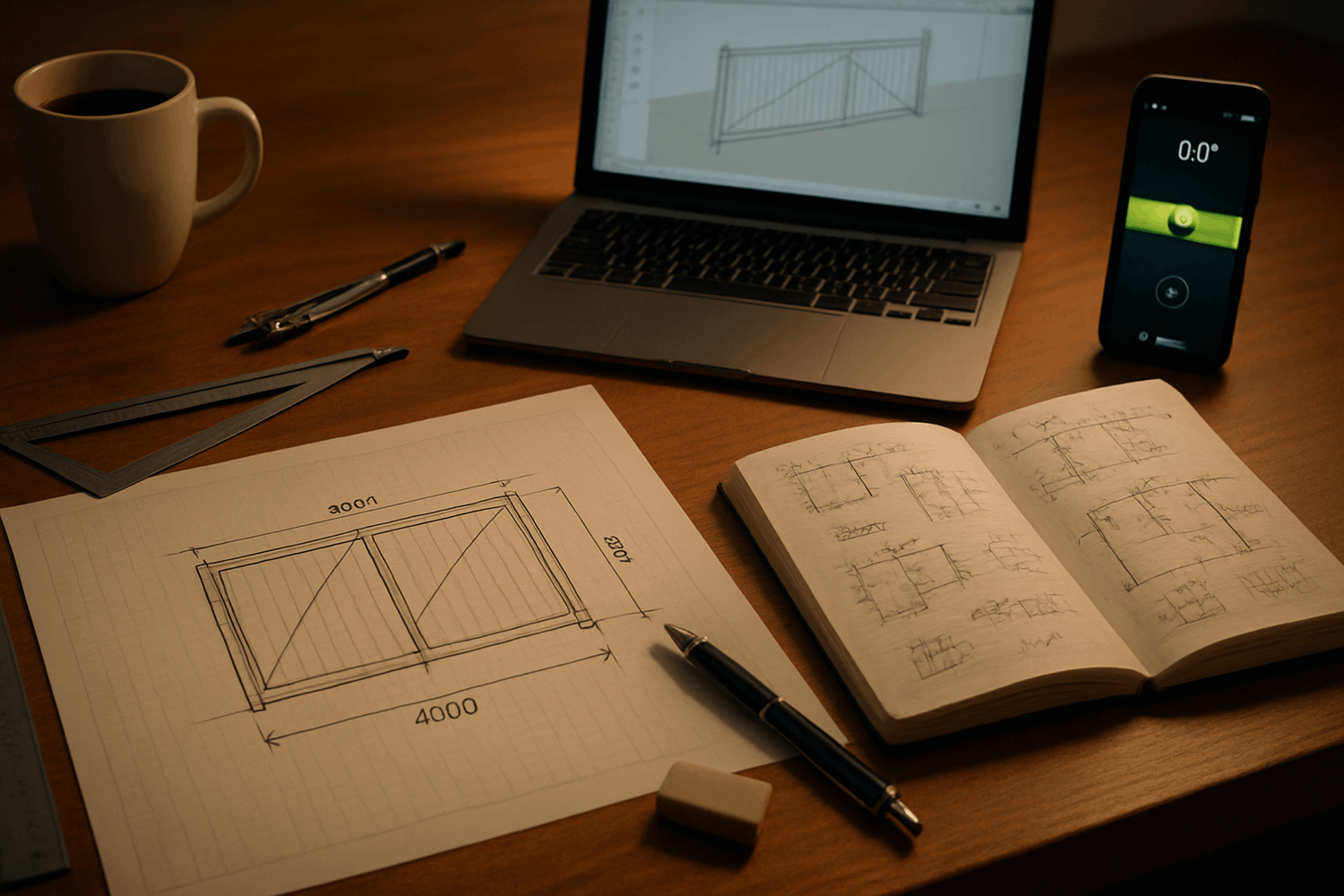 Как сделать чертеж самостоятельно