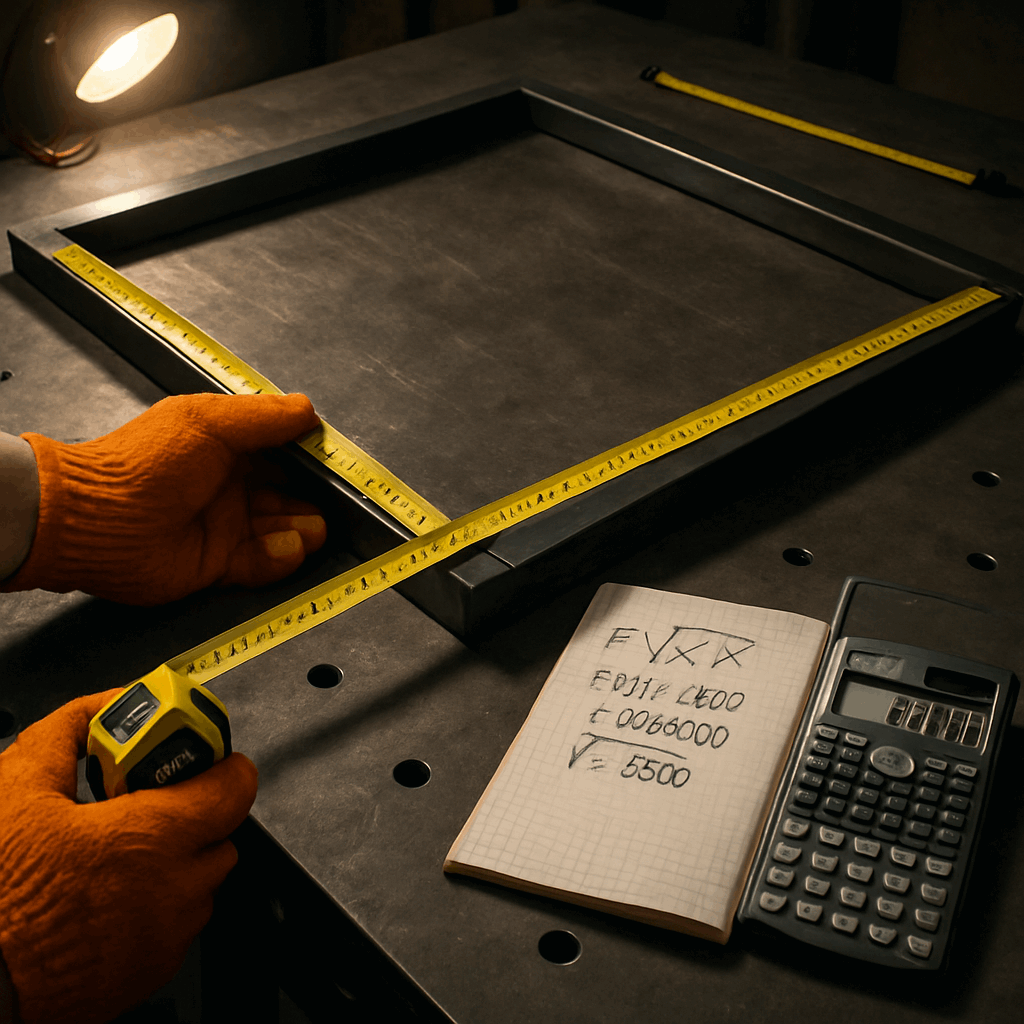 Расчеты для чертежа: формулы и примеры