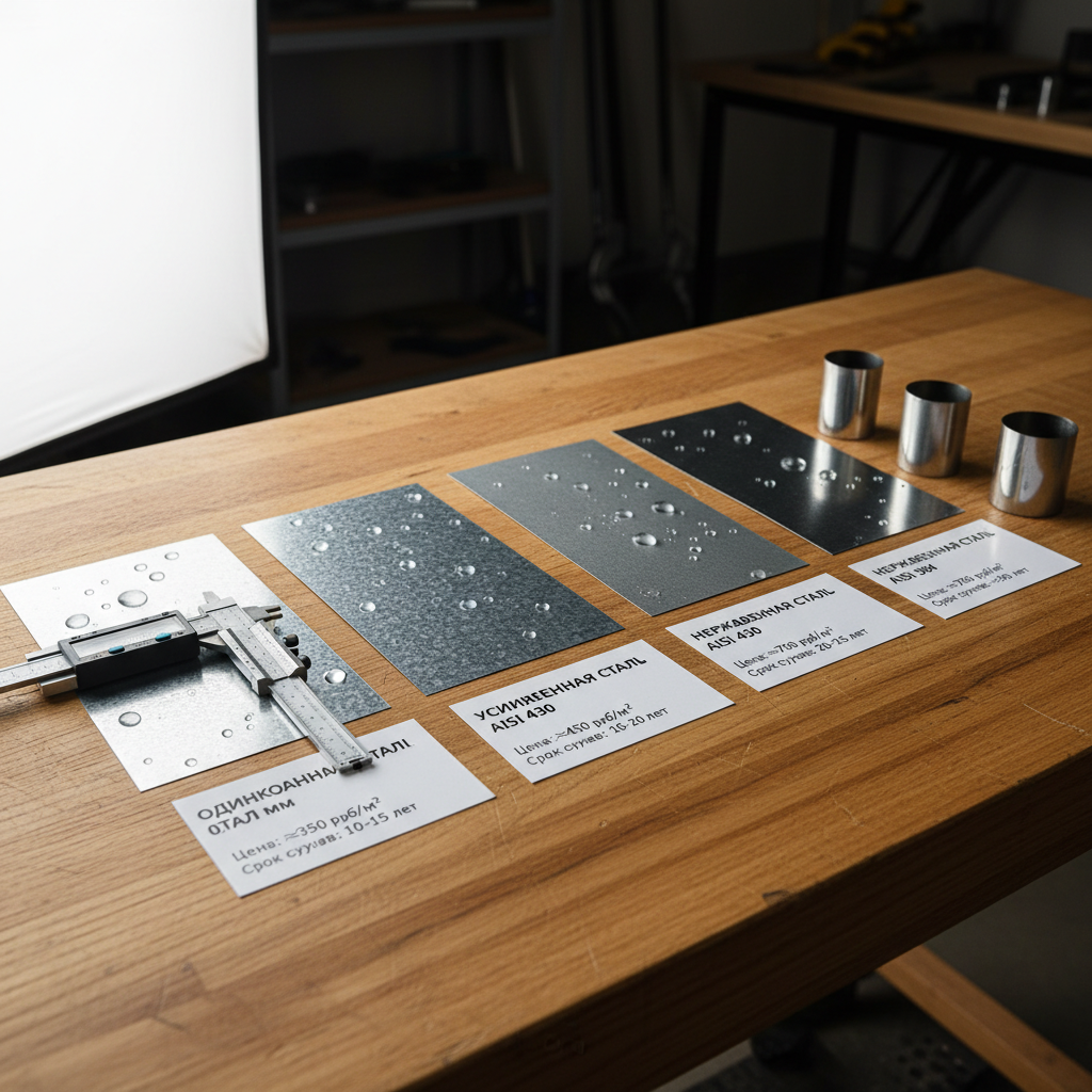  Выбор металла для дефлектора ЦАГИ