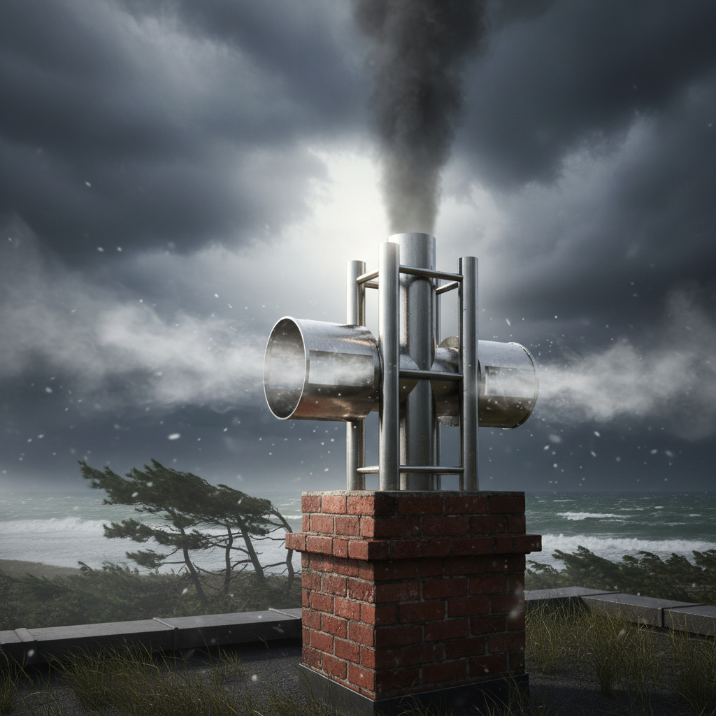  Н-образный дефлектор — для ветреных регионов