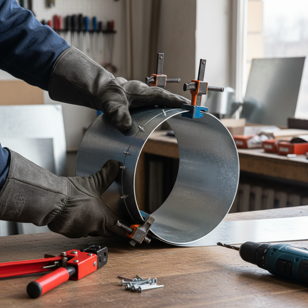  Этап 4: Изготовление нижнего цилиндра (диффузора)