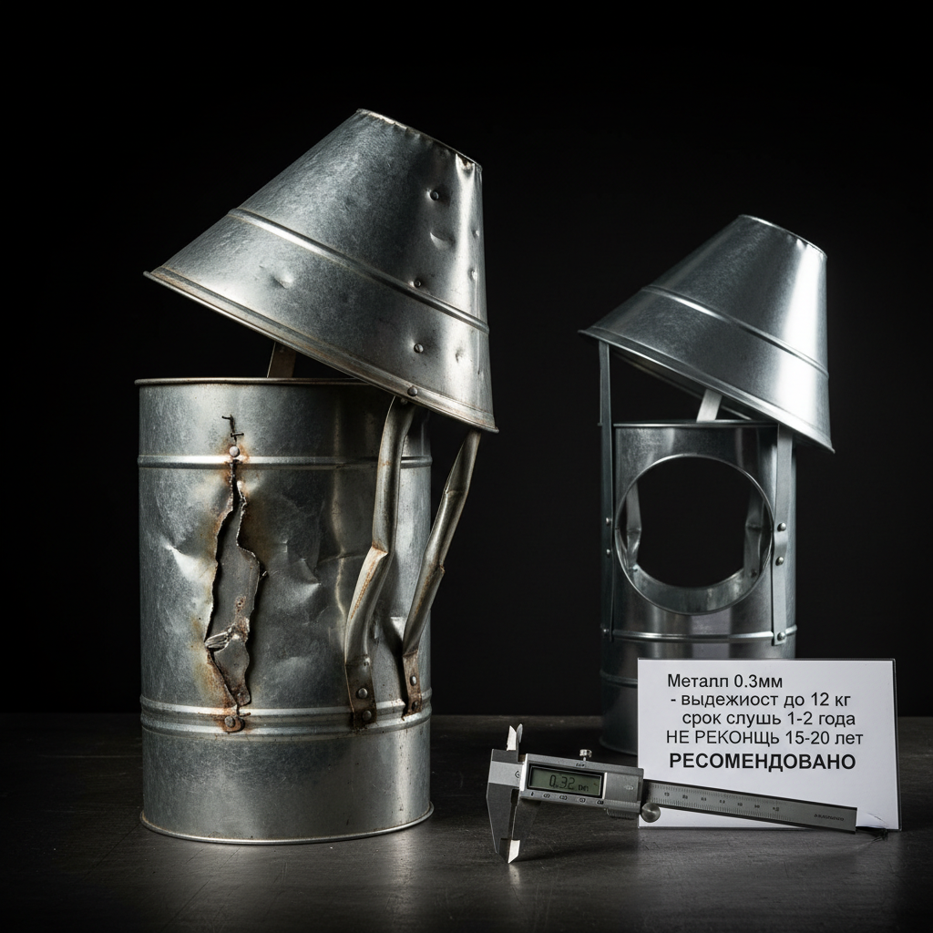  Ошибка 4: Использование тонкого металла