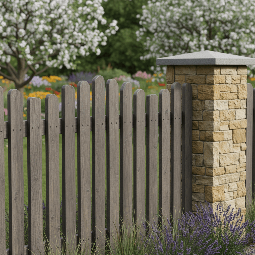  Штакетник с эффектом hand-made