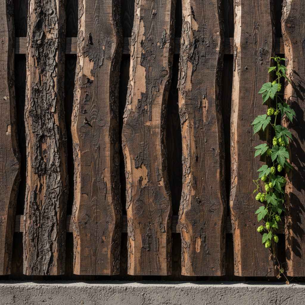  Забор из горбыля — бюджетная находка