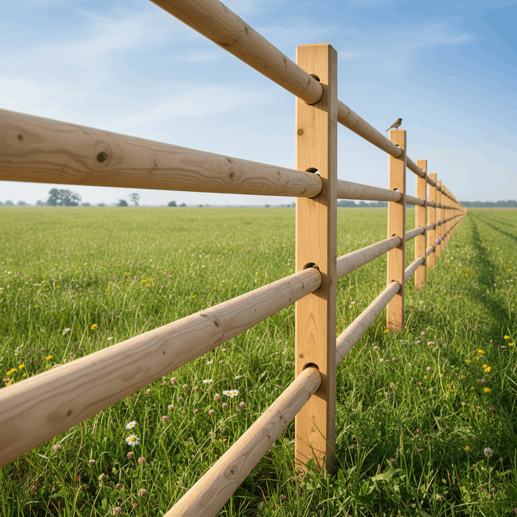  Забор-ранчо — американская классика на русской даче