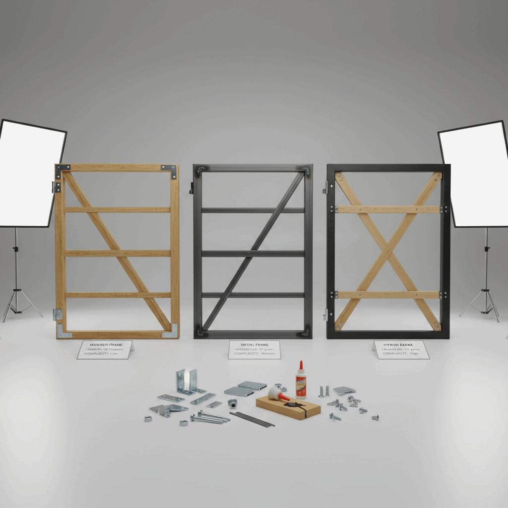 Каркас деревянных ворот — 3 проверенных варианта