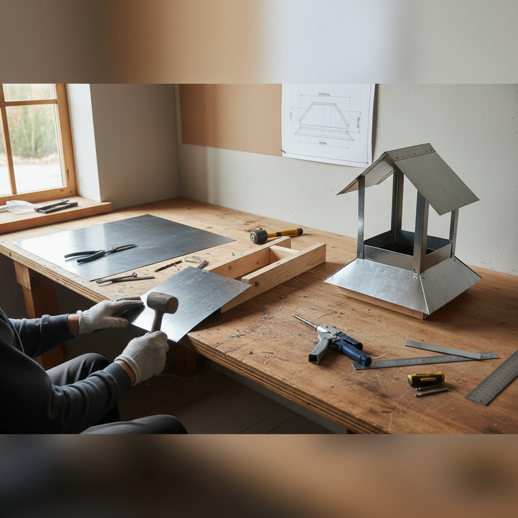 Как сделать дымник на кирпичную трубу своими руками: пошаговая инструкция