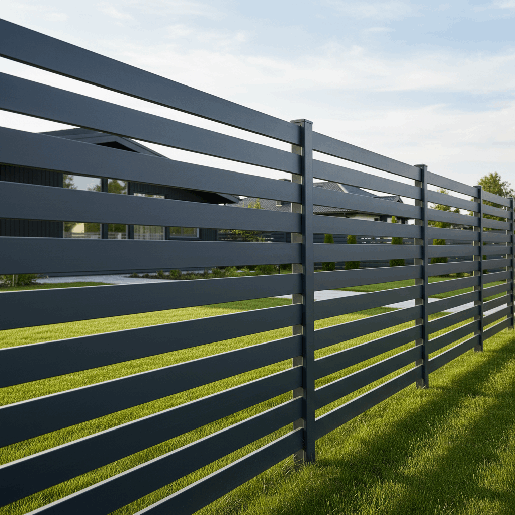 Что такое горизонтальный евроштакетник