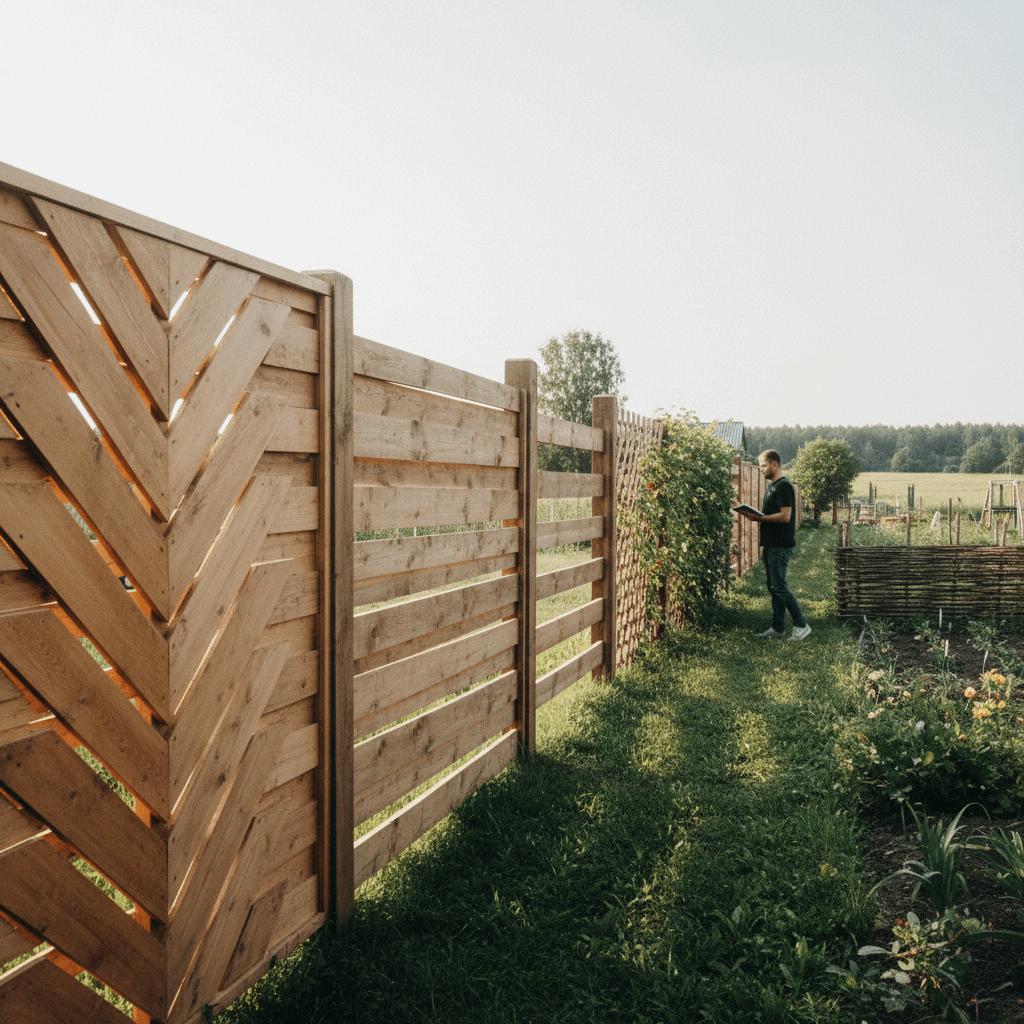  Забор из необрезной доски: 30+ фото красивых вариантов