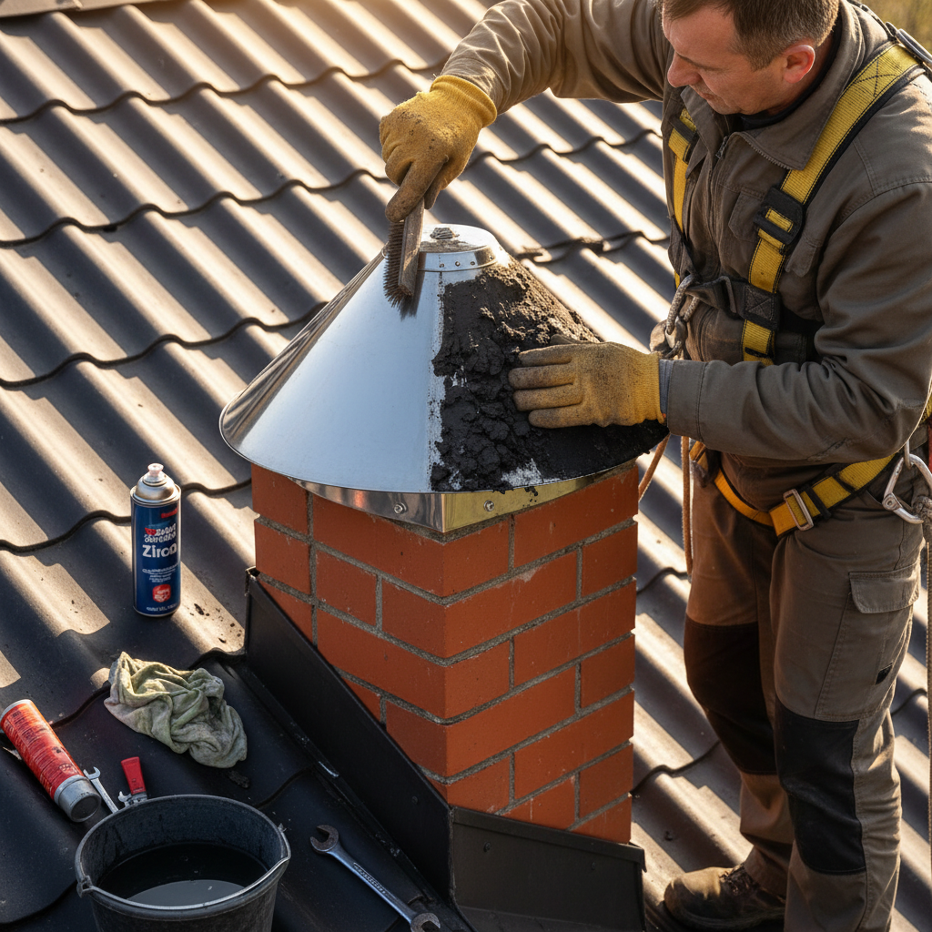 Обслуживание и уход за грибком дымохода