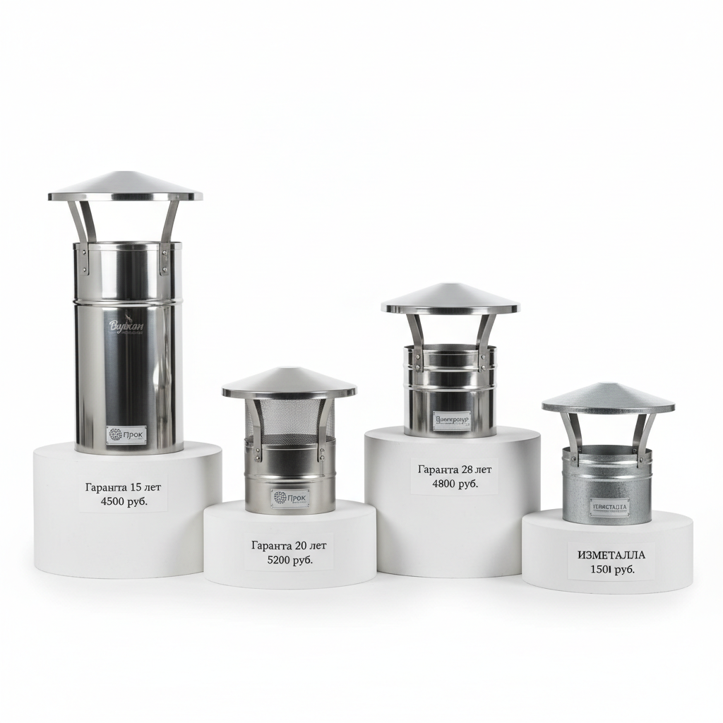 ТОП-5 производителей грибков для дымоходов в России 2026