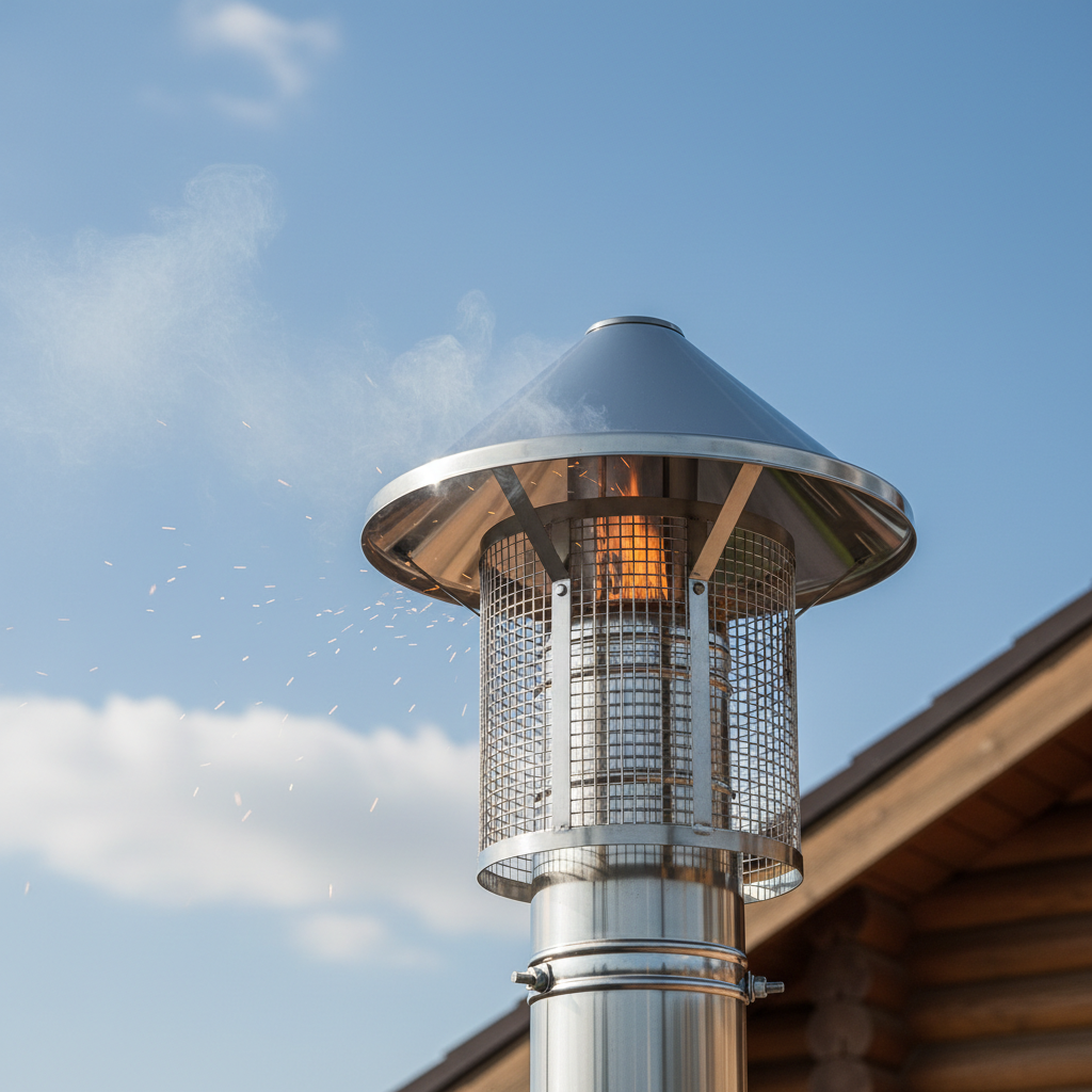  Дефлектор с юбкой (искрогаситель-зонт)