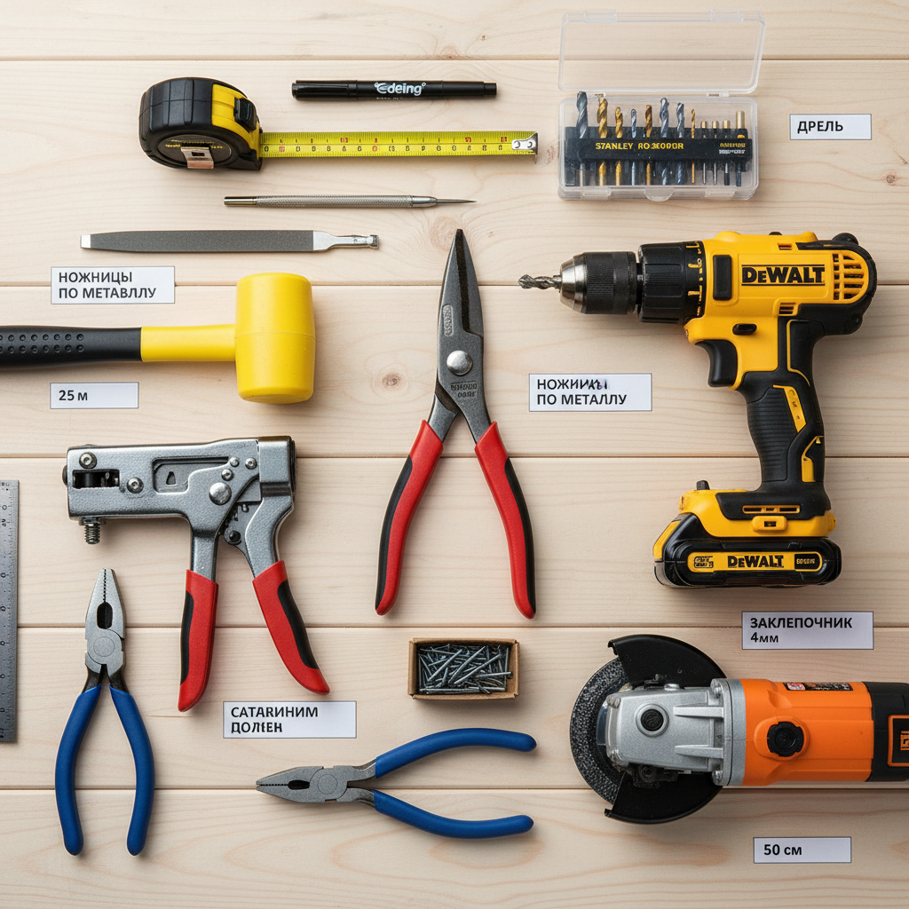  Инструменты для работы