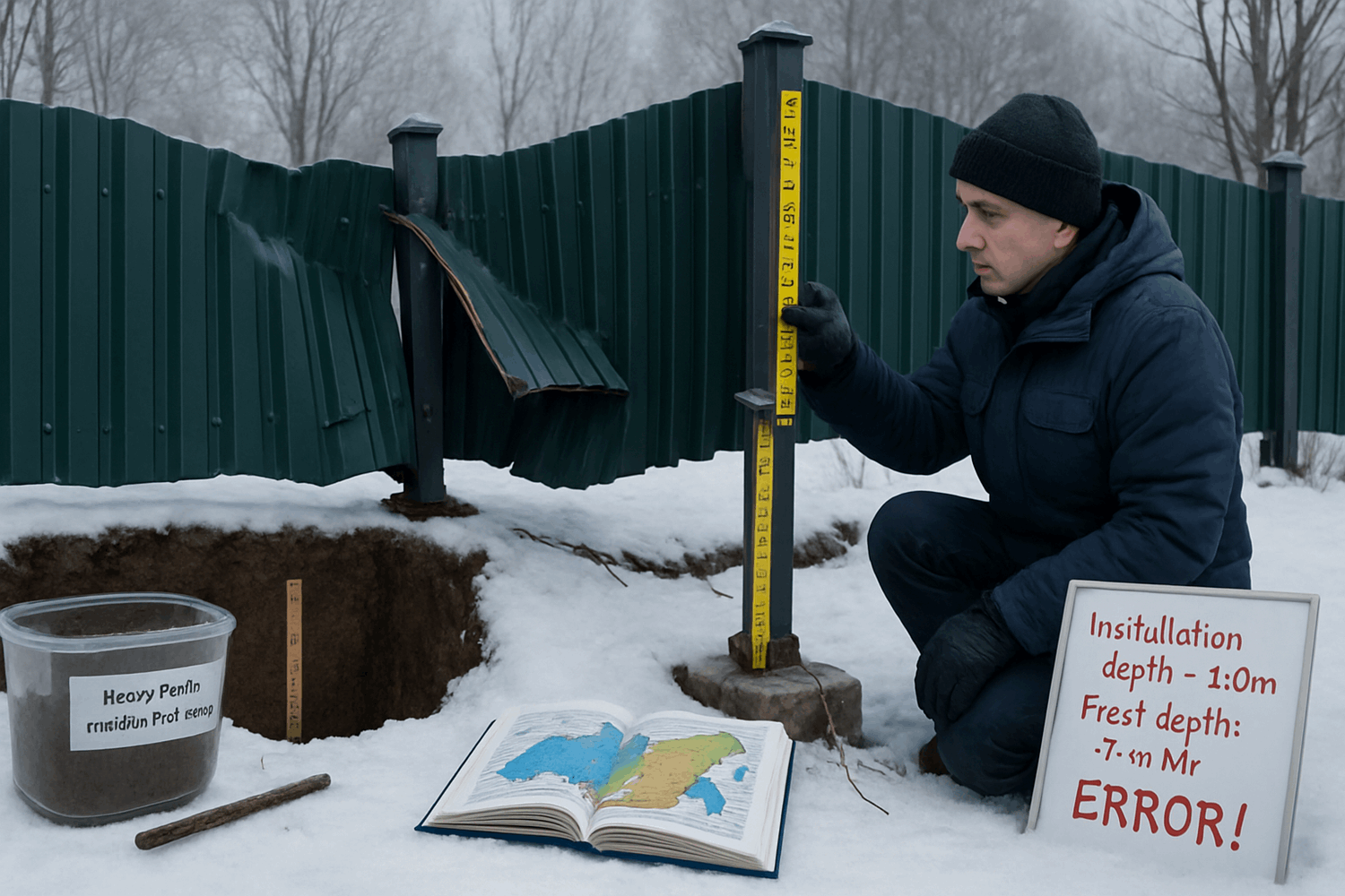  Ошибка 2. Не проверили тип грунта