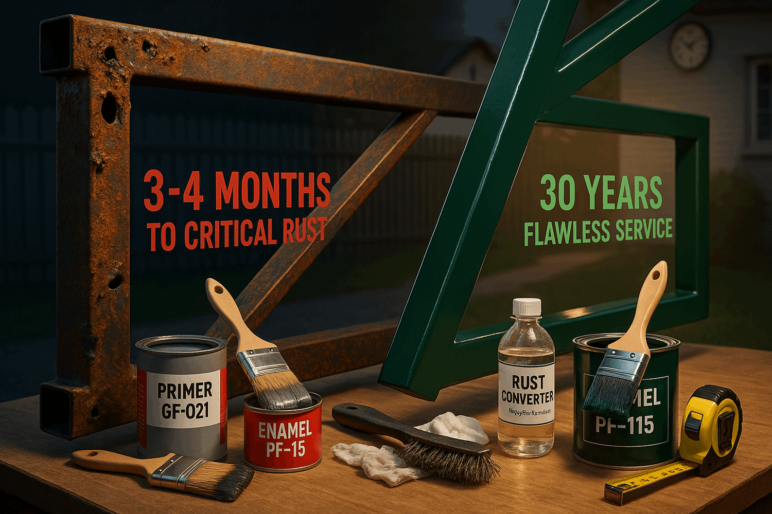 Финальные штрихи — защита и декор