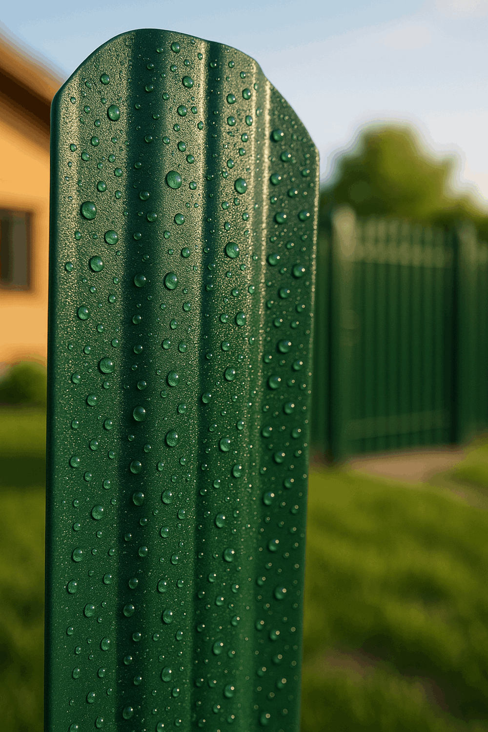  Почему евроштакетник — лучший выбор для калитки