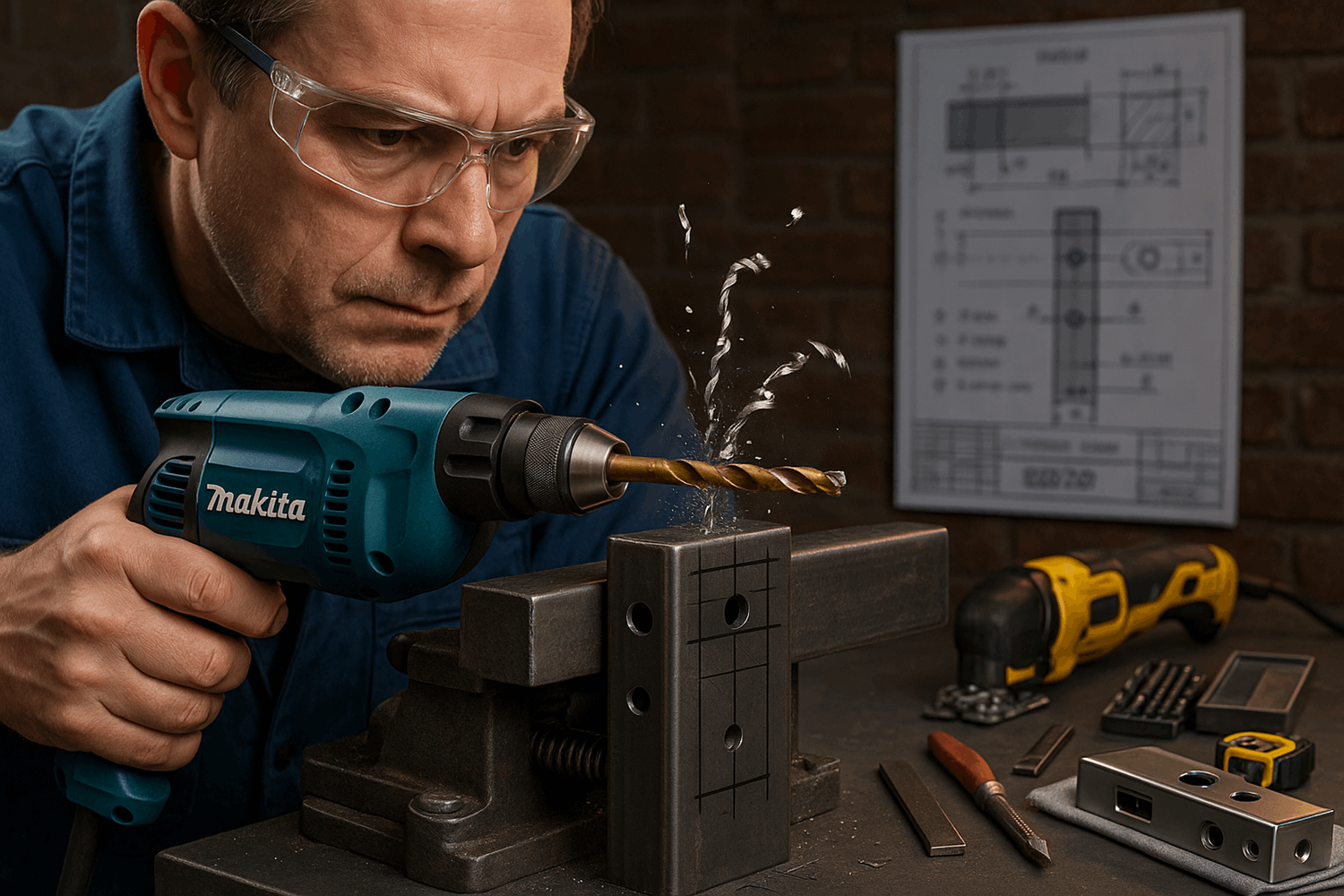  Врезка замка в профильную трубу — пошагово