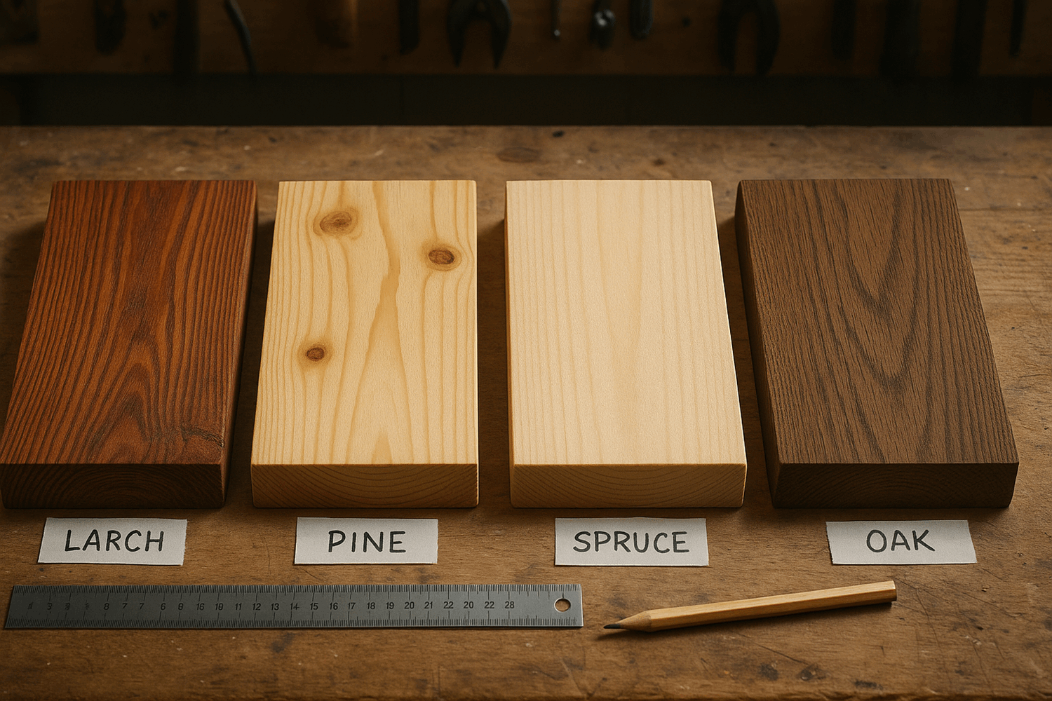  Какую древесину выбрать (4 породы с характеристиками)