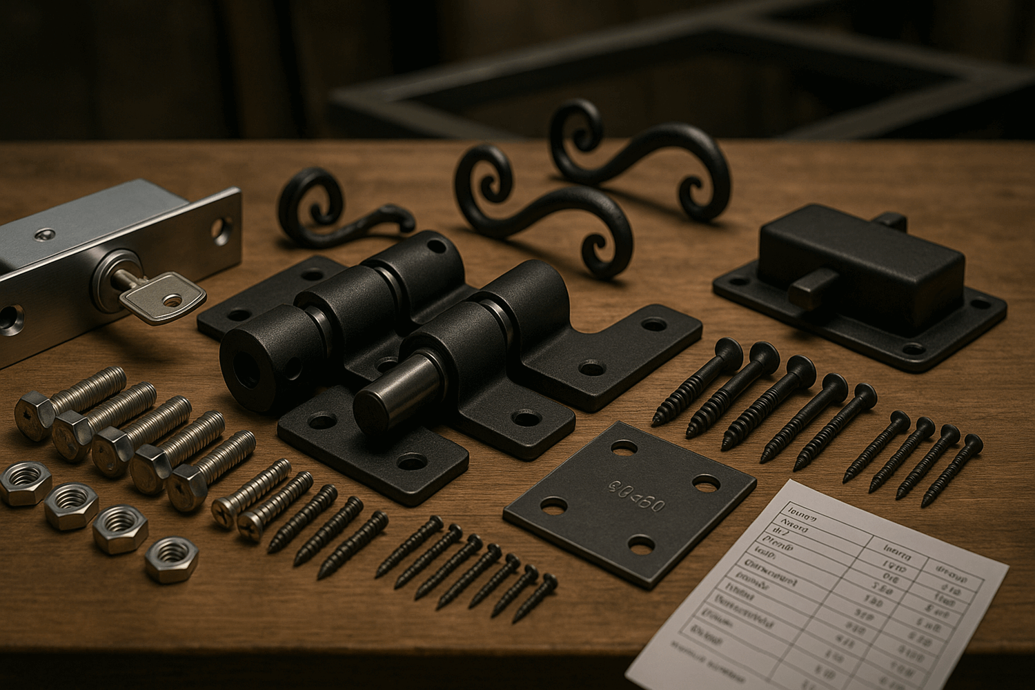 Петли, замки и фурнитура: что купить и как установить