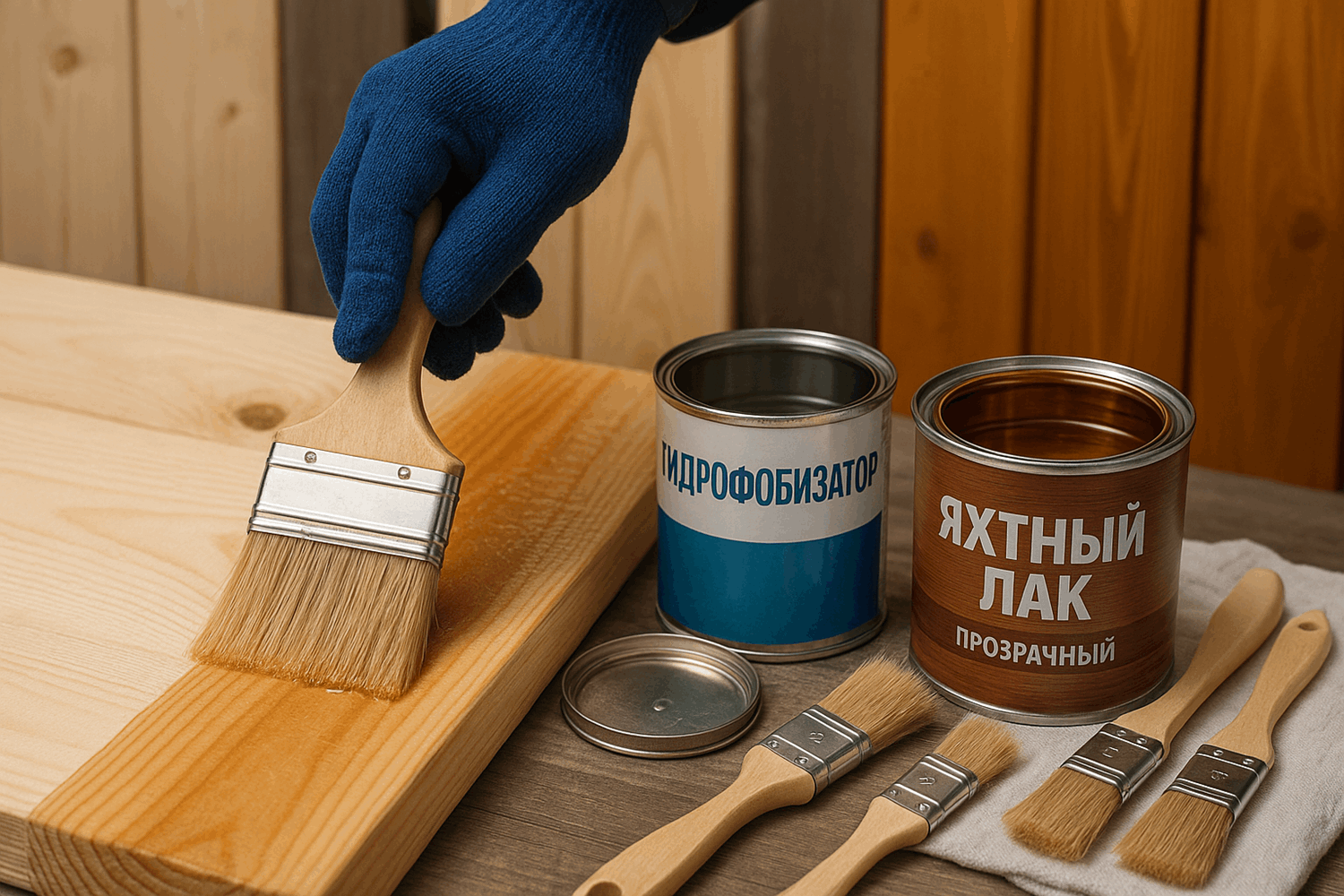  Защита от гниения и древоточцев