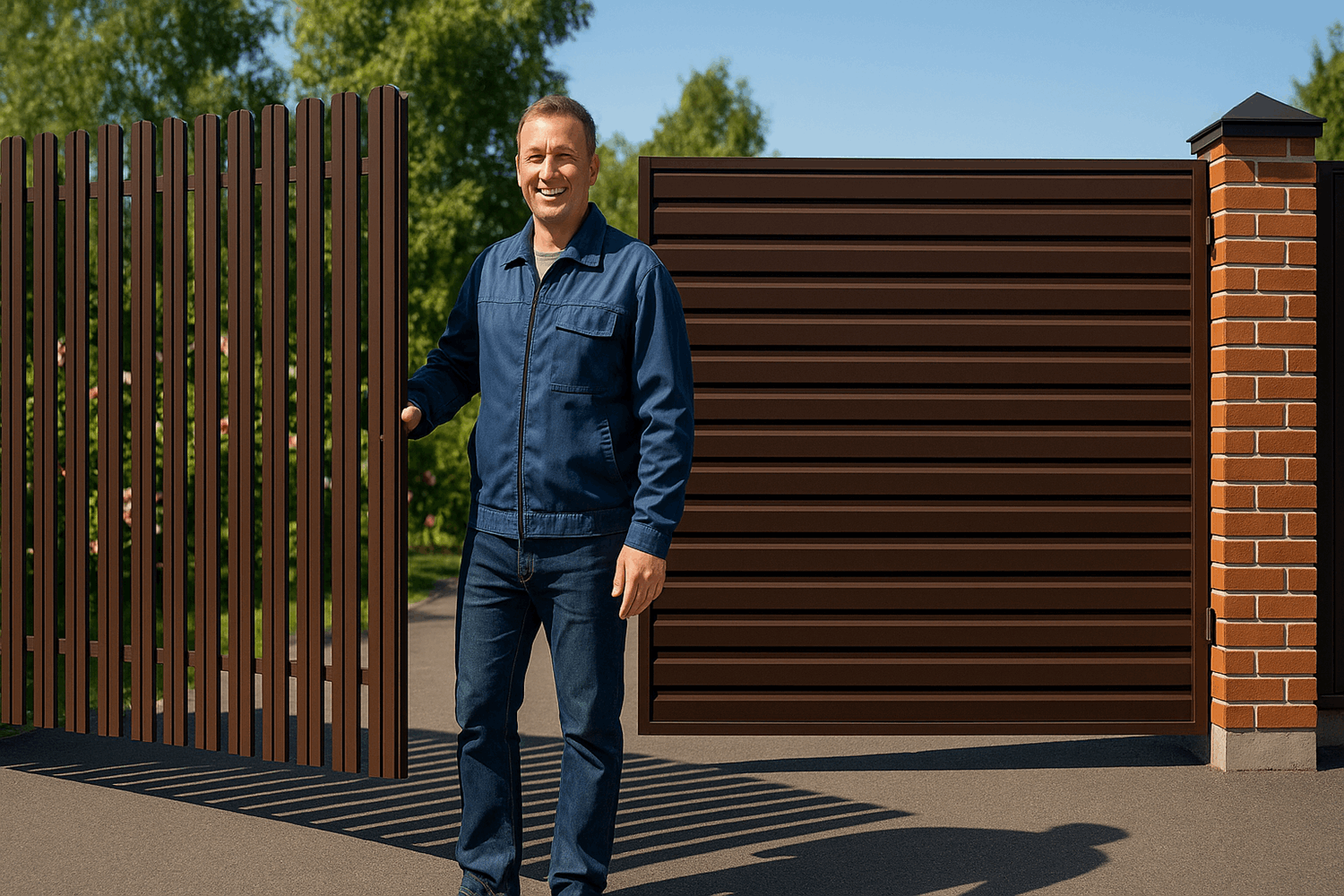  5 преимуществ евроштакетника перед профнастилом