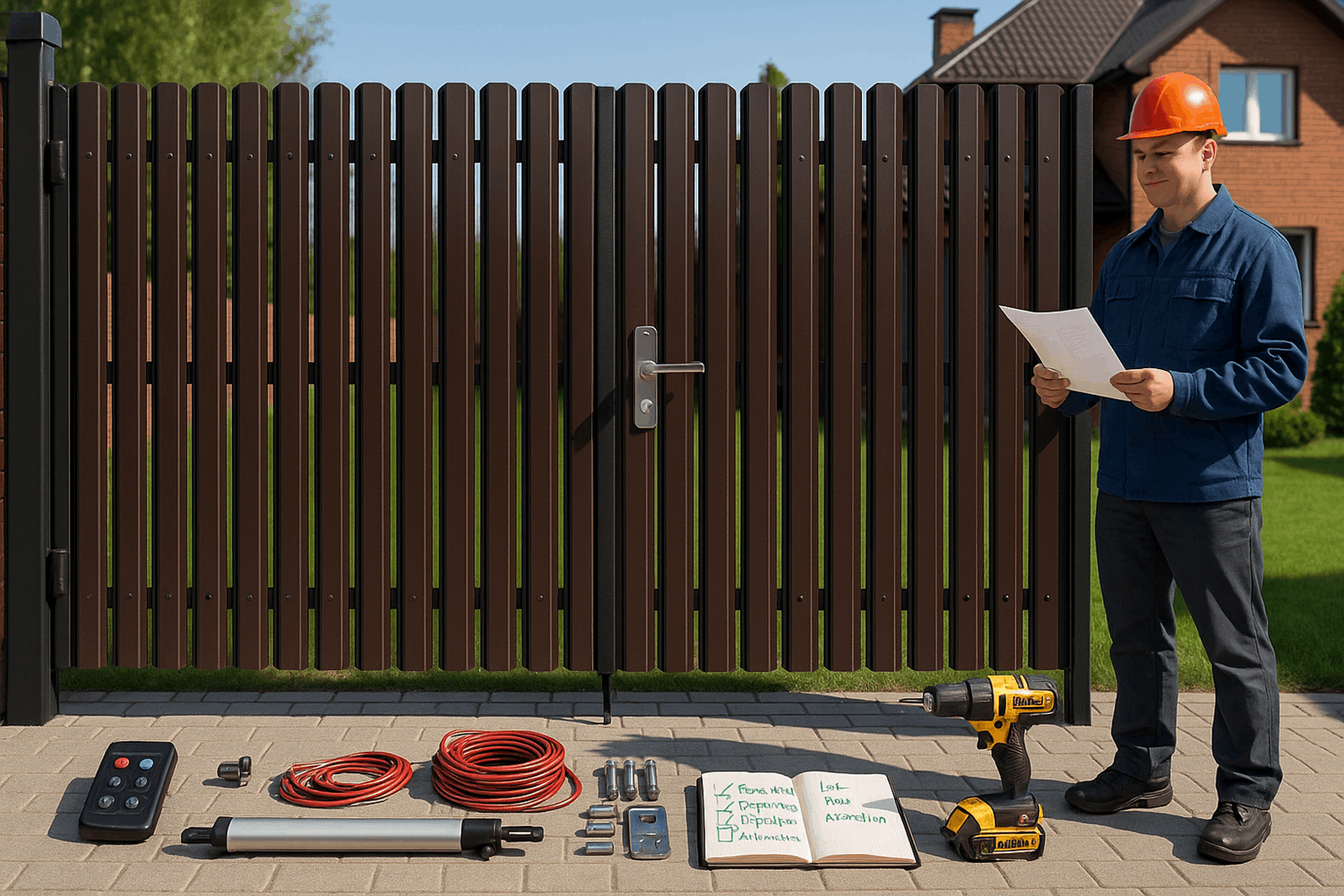 Финальная сборка: замок, фиксаторы, автоматика