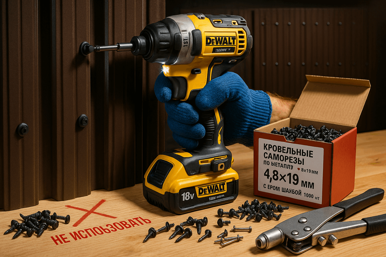  Крепление штакетника: саморезы или заклепки