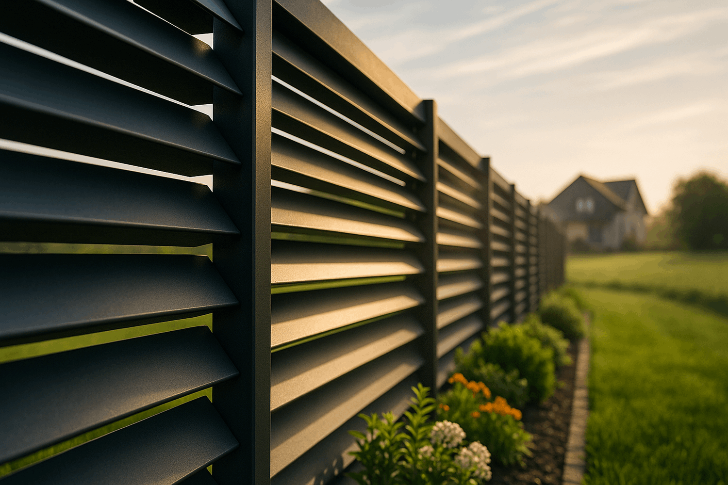 Что такое забор-жалюзи и почему он так популярен