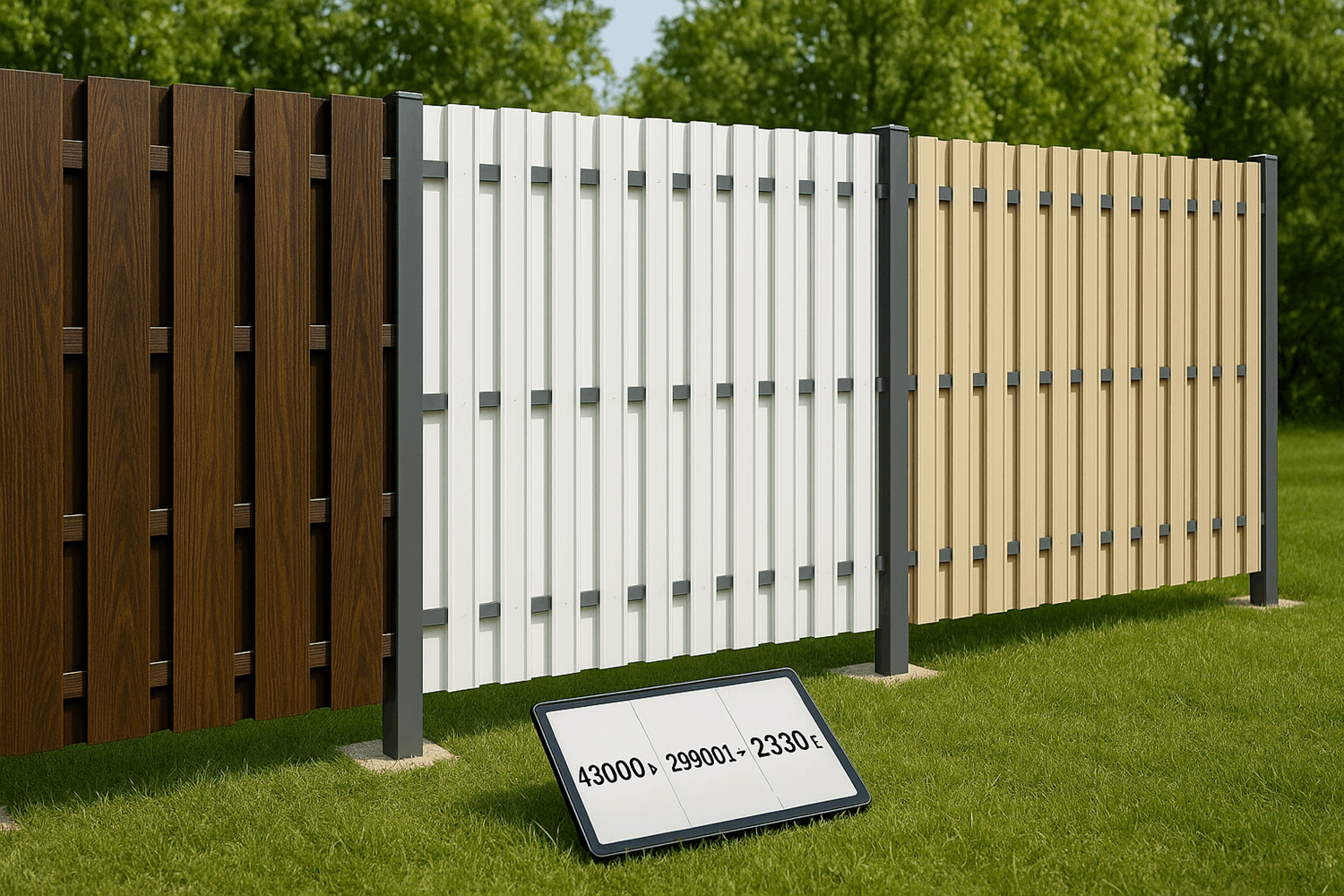  3 варианта удешевить евроштакетник без потери качества