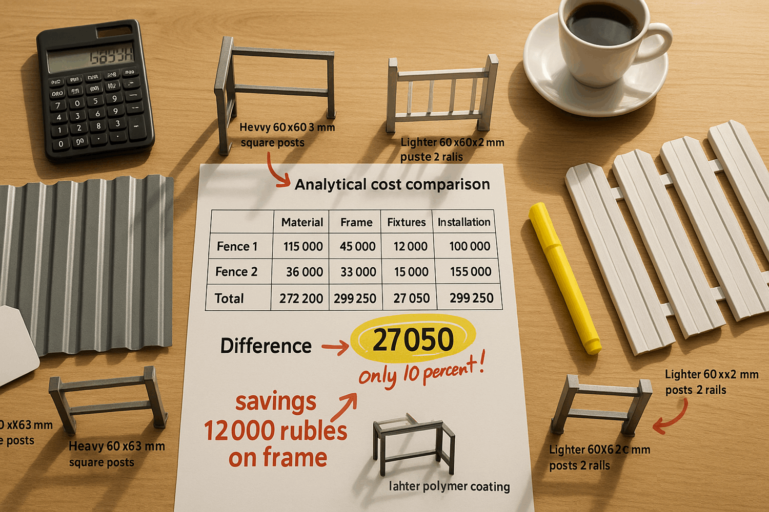  Что дешевле: профнастил или евроштакетник?