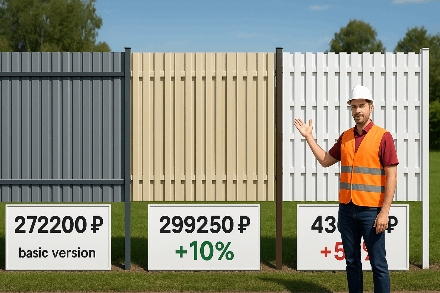  Насколько евроштакетник дороже профлиста?