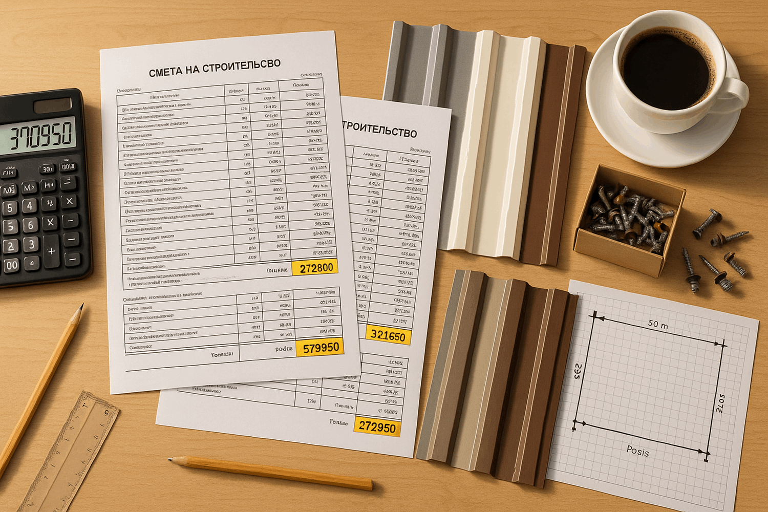 Полная смета — считаем итоговую стоимость