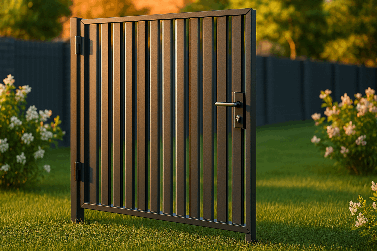 Что такое калитка из евроштакетника и почему она лучше других