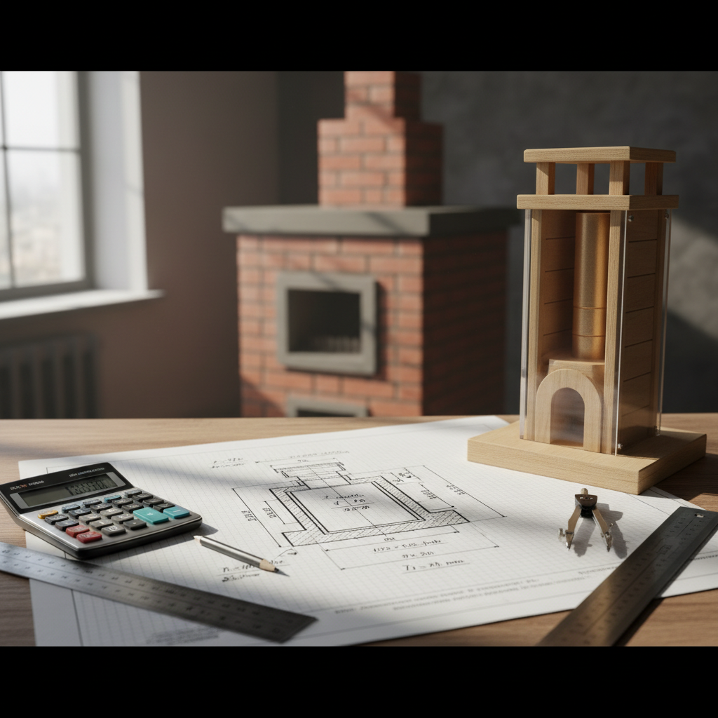 Расчёт размеров дымохода