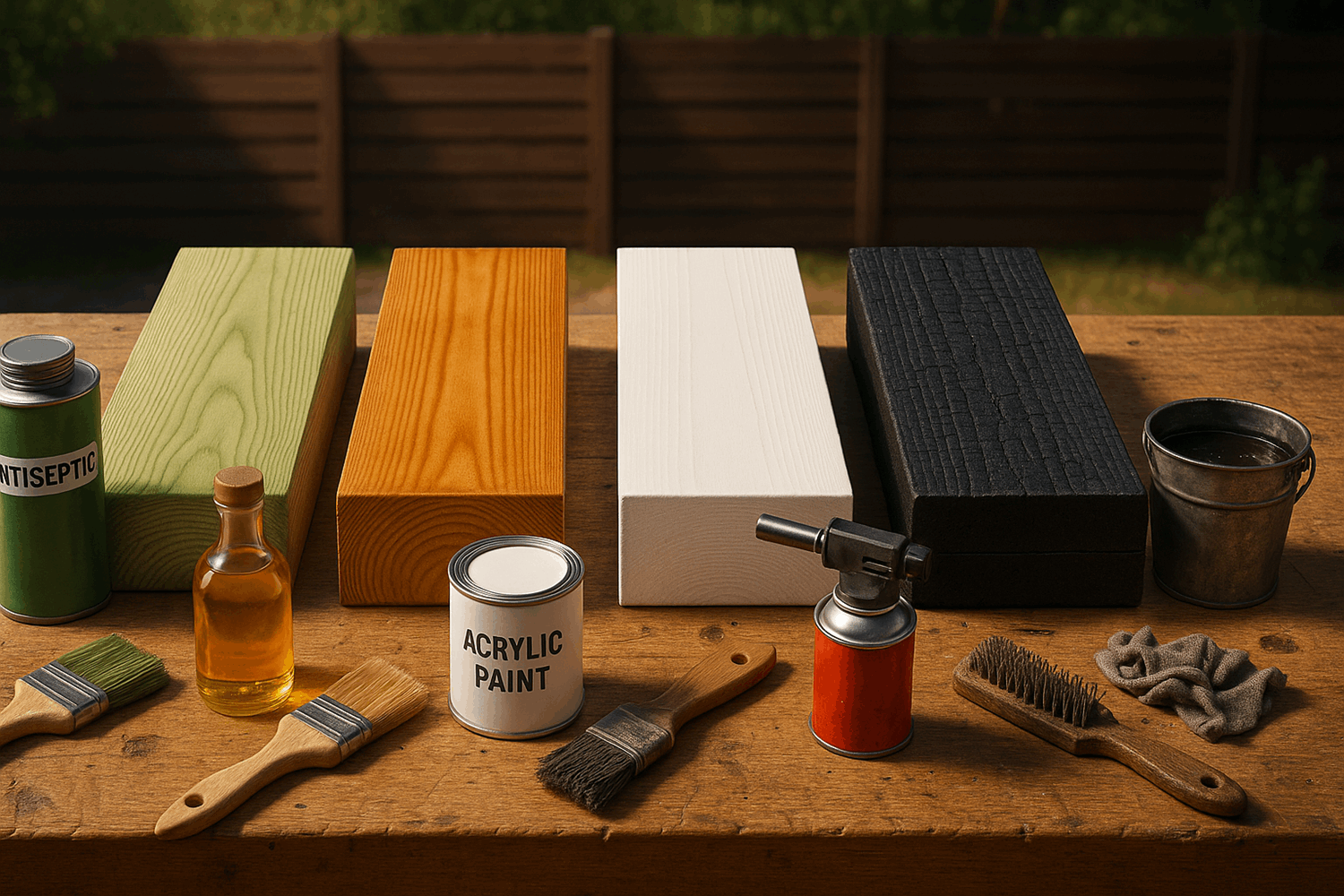 Обработка и защита дерева: 5 способов продлить жизнь забора