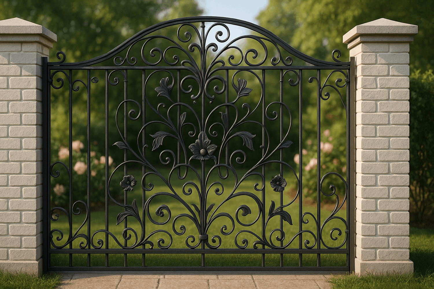  Кованые и декоративные металлические заборы