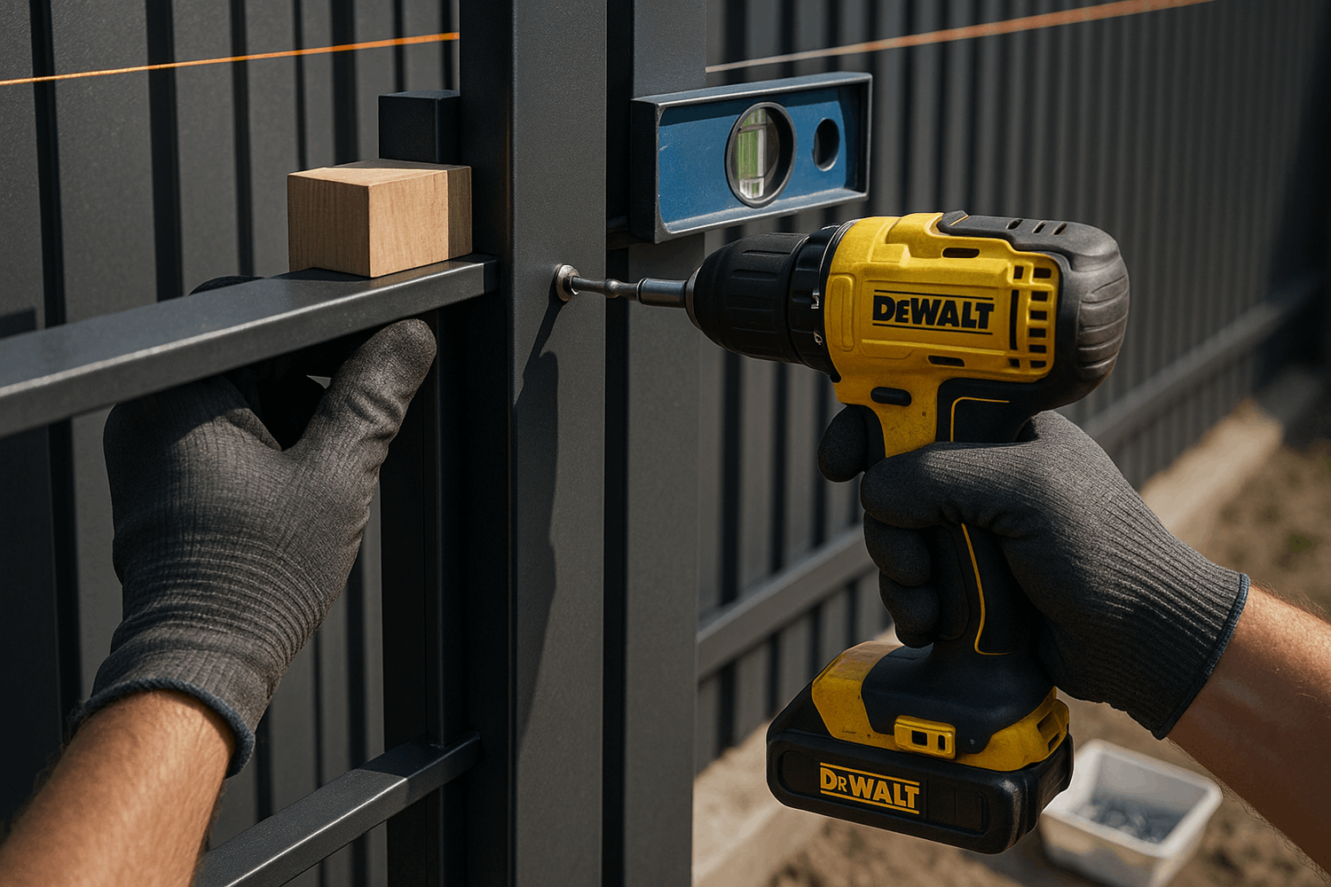  Шаг 1. Монтаж первой стороны (лицевой ряд)