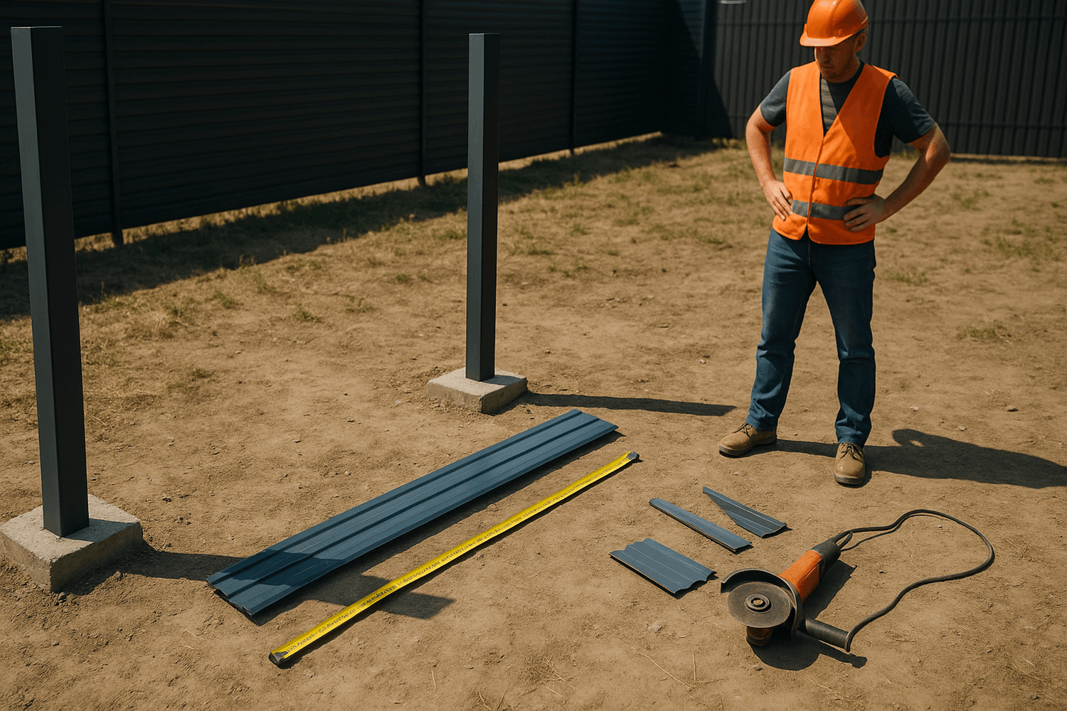  Ошибка №1. Неправильный шаг столбов