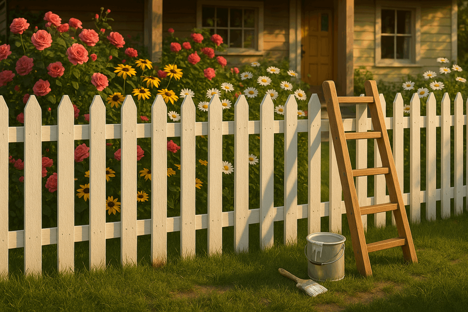  Деревянный штакетник