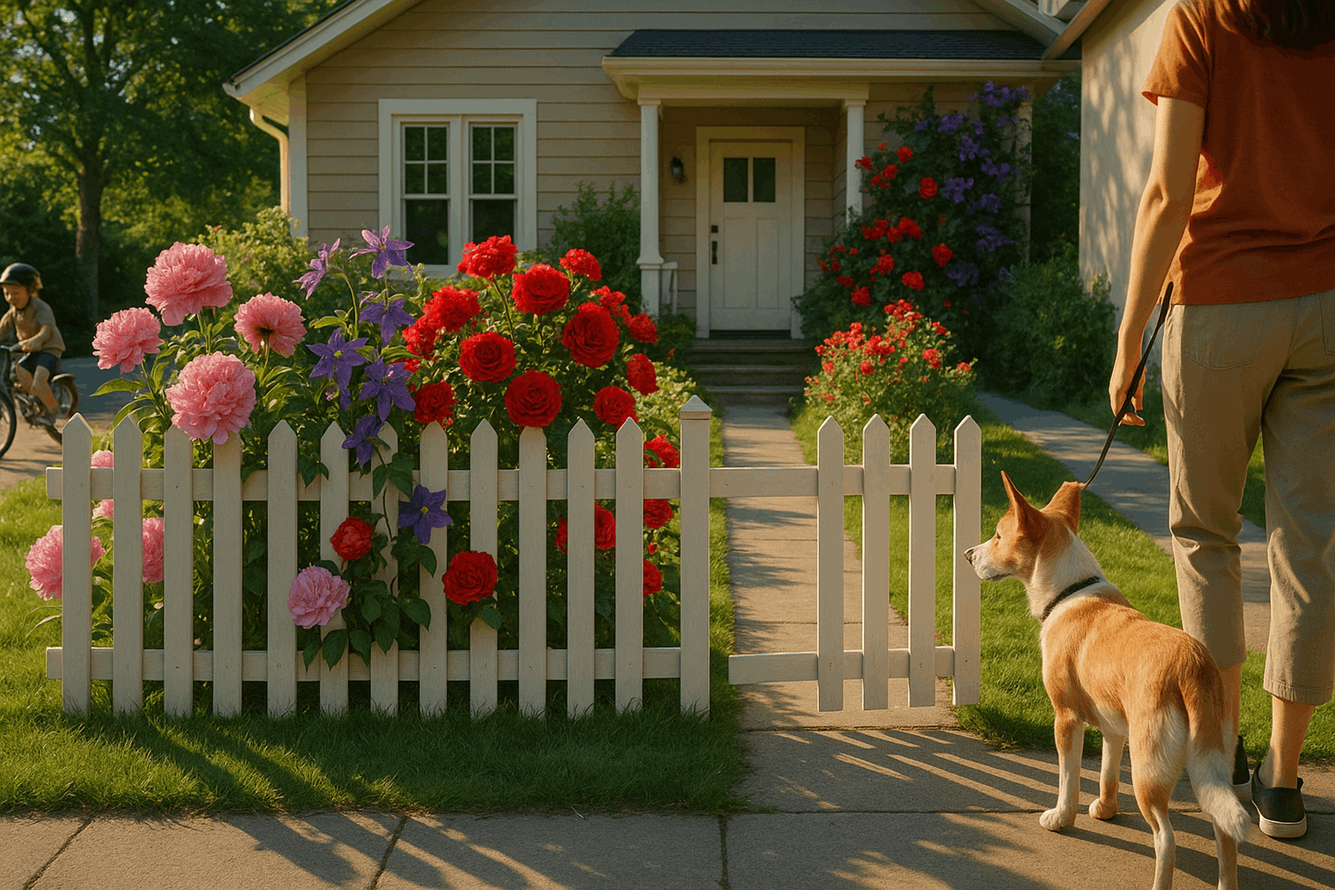 Зачем нужен забор в палисадник