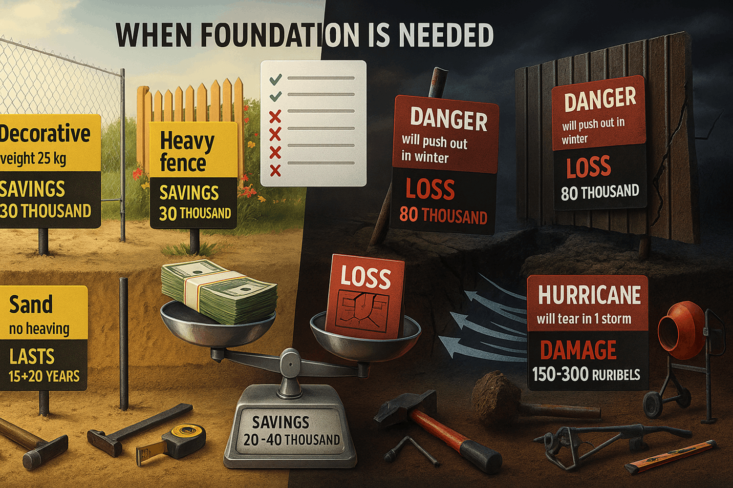 Когда можно обойтись БЕЗ фундамента