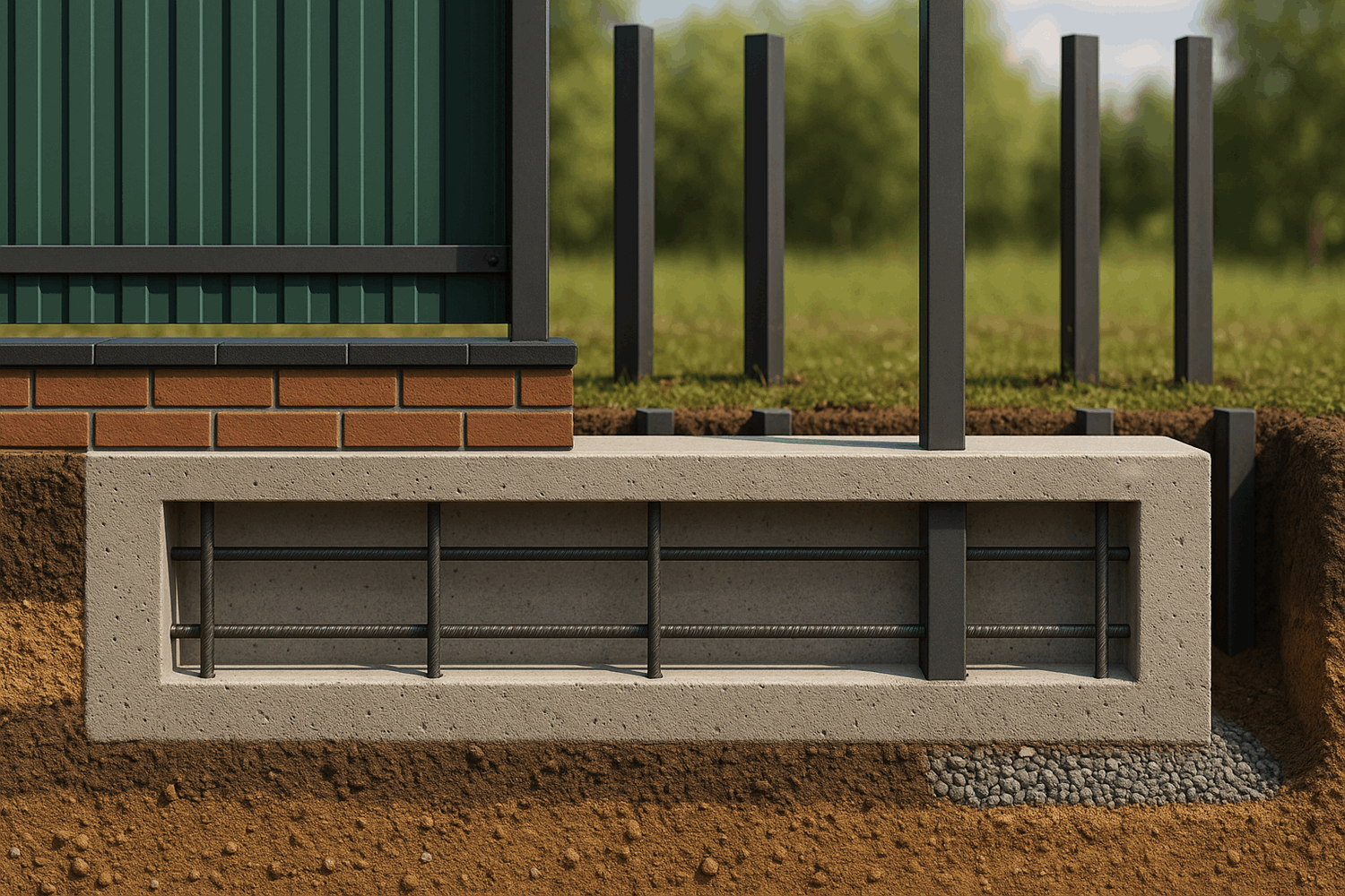  Ленточный фундамент