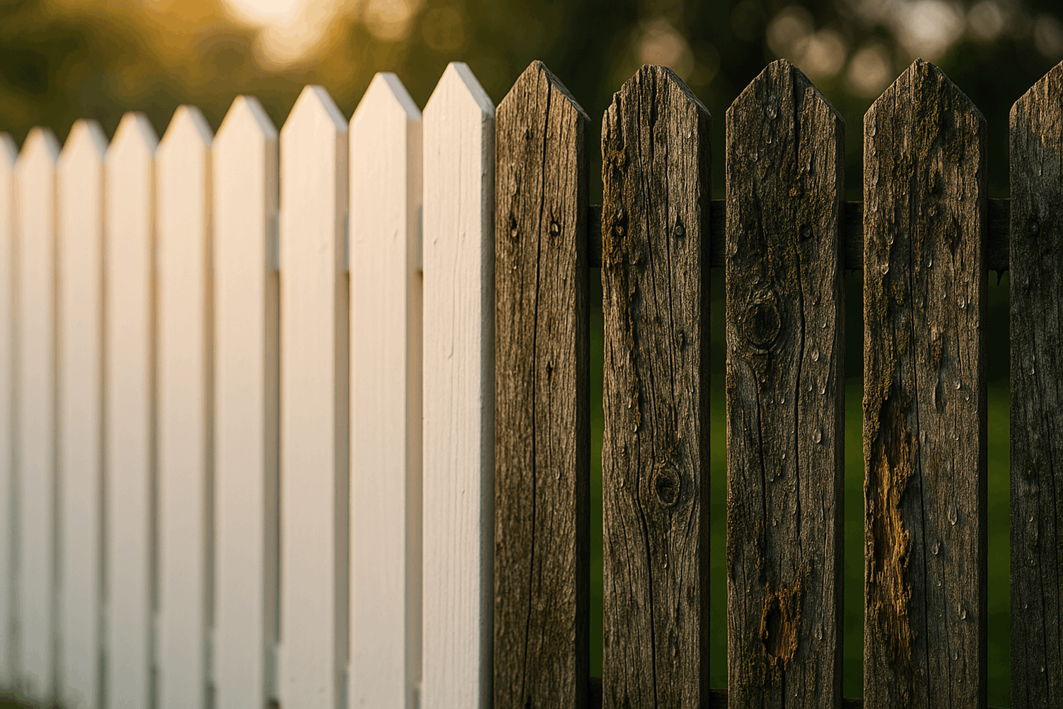Зачем красить деревянный забор (и что будет, если не красить)